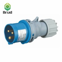 Iec60309 Economic Type 16a 3p 230v Male Industrial Plug Electric Power Plug